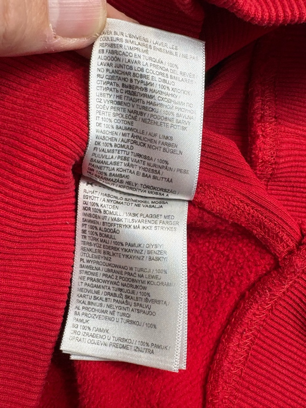 Superdry Sweatshirt Mens XL Red Graphic Crewneck Logo Pullover - Picture 9 of 13